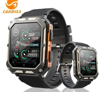 CanMixs Smart watch IP68 Waterproof Women smartwatch for men Calculator Bluetooth Call Sport watches Android iOS Fitness Tracker