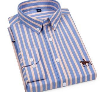 Chemise Oxford à manches longues pour hommes, 100% coton, fine, décontractée, slim, couleur unie, plaid, imprimé, rayures, robe formelle, grande taille S ~ 7XL