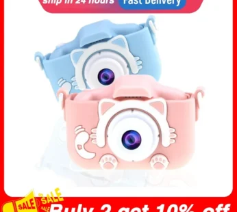 Mini Appareil photo enfant avec caset écran HD IPS 2 pouces jouets pour filles 2 3 4 ans tiktok trends haute qualité jouet extérieur etui housse appareil photo jetable pas cher petit cadeaux enfants anniversaire 2023