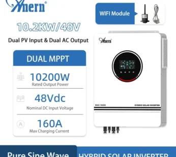 Anern-Onduleur hybride photovoltaïque, sortie solaire pour touristes, MPPT, hors réseau, 4200W, 6200W, 8200W, 24V, 48V, 120A, 160A